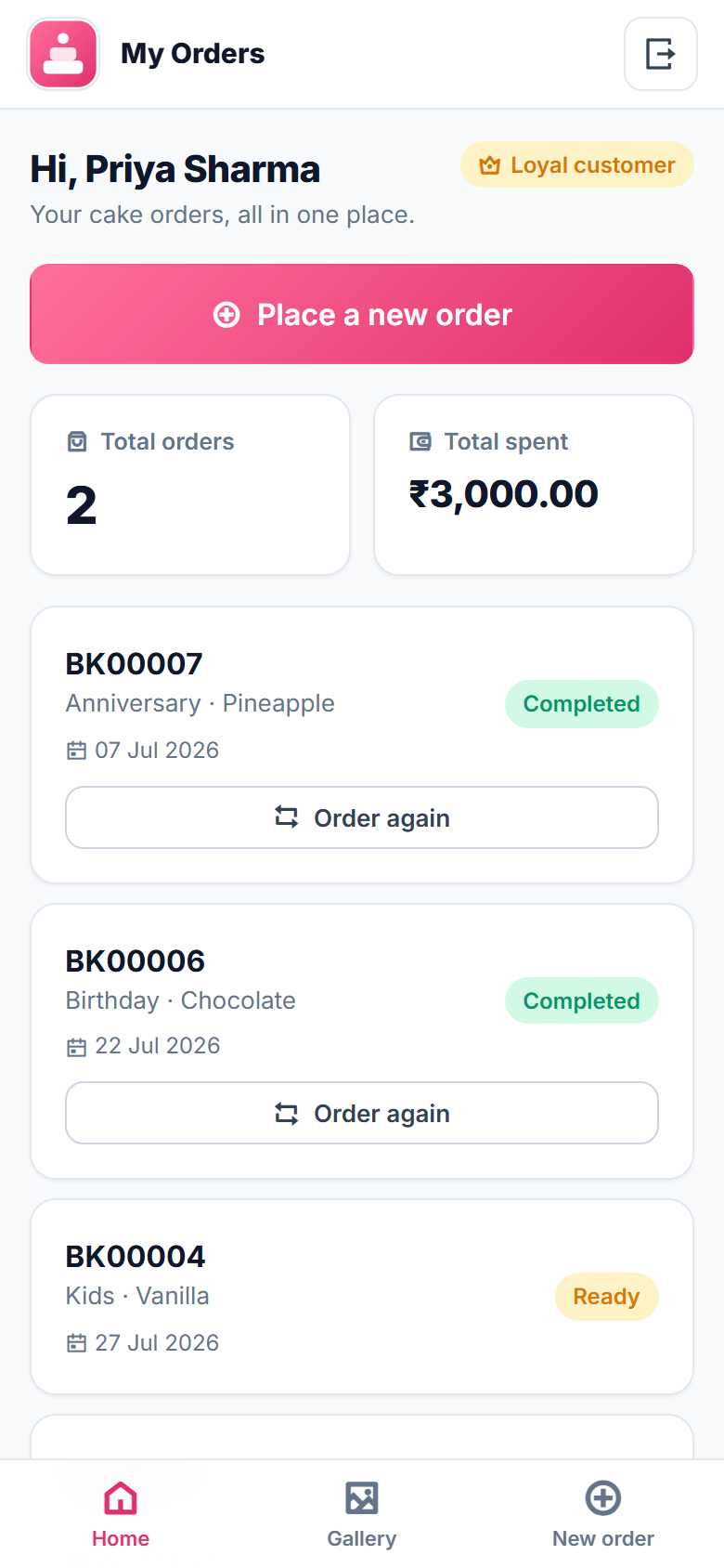 Bakeora screenshot