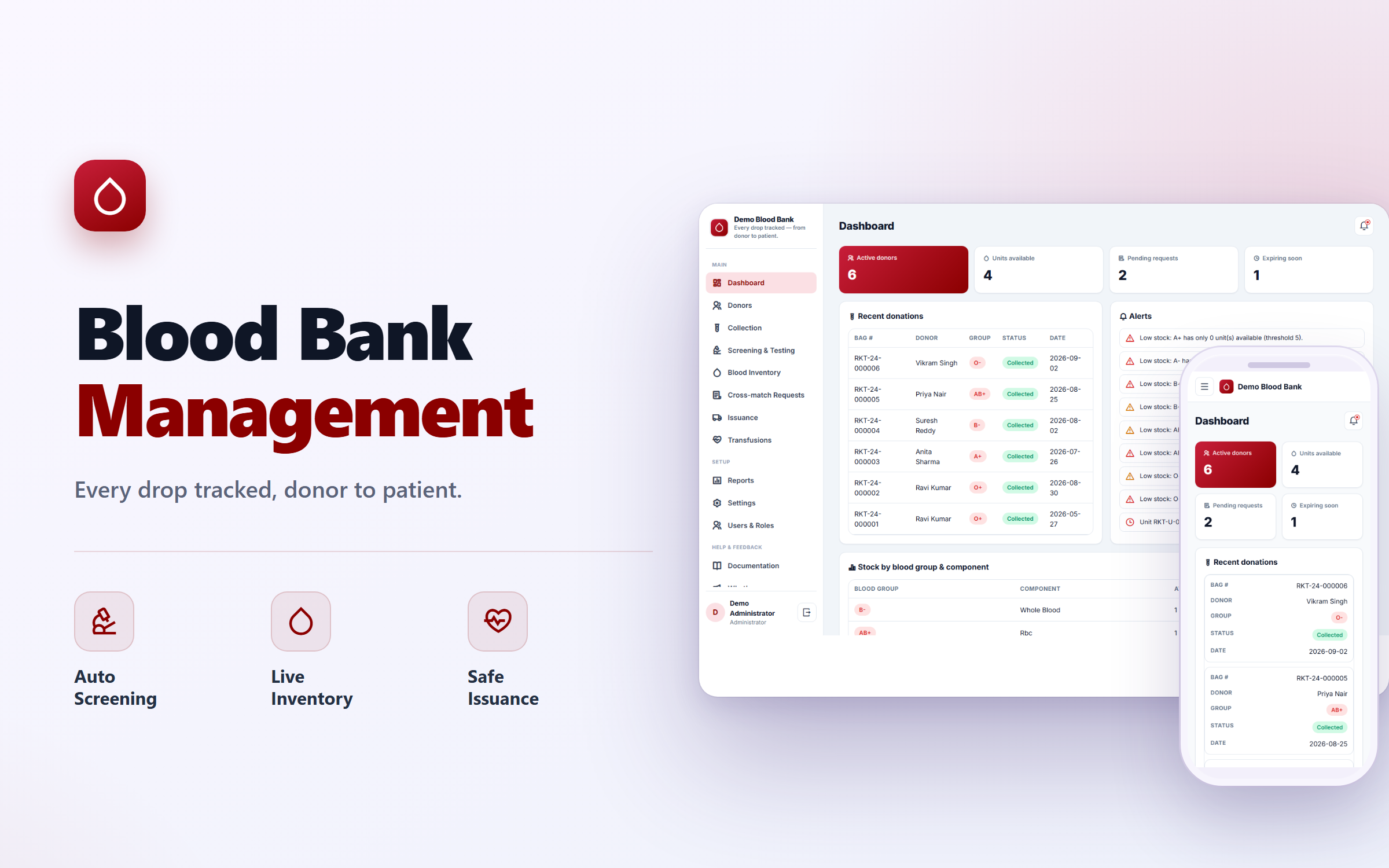 Blood Bank Management