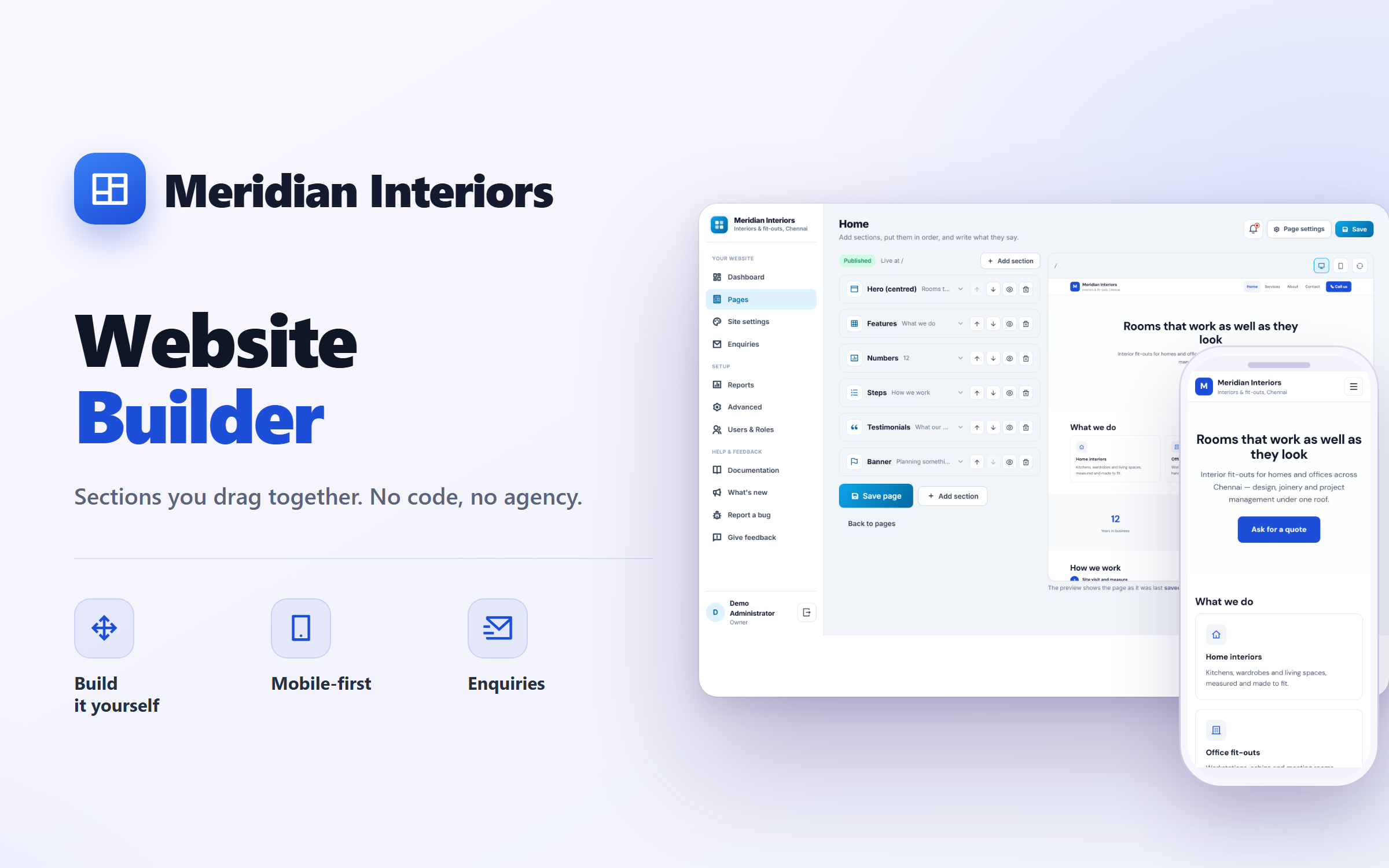 Business Website Builder Software