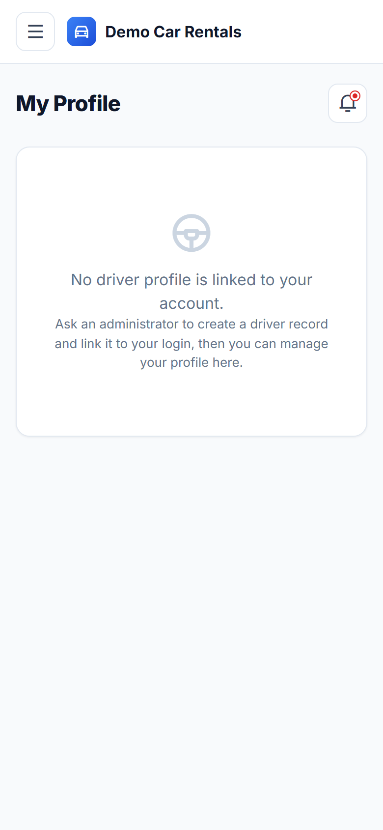 Car Rental Booking and Fleet Management Software screenshot