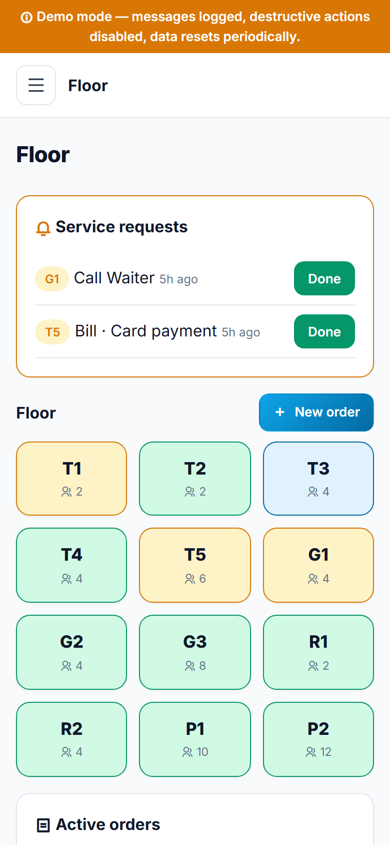 DineCue screenshot
