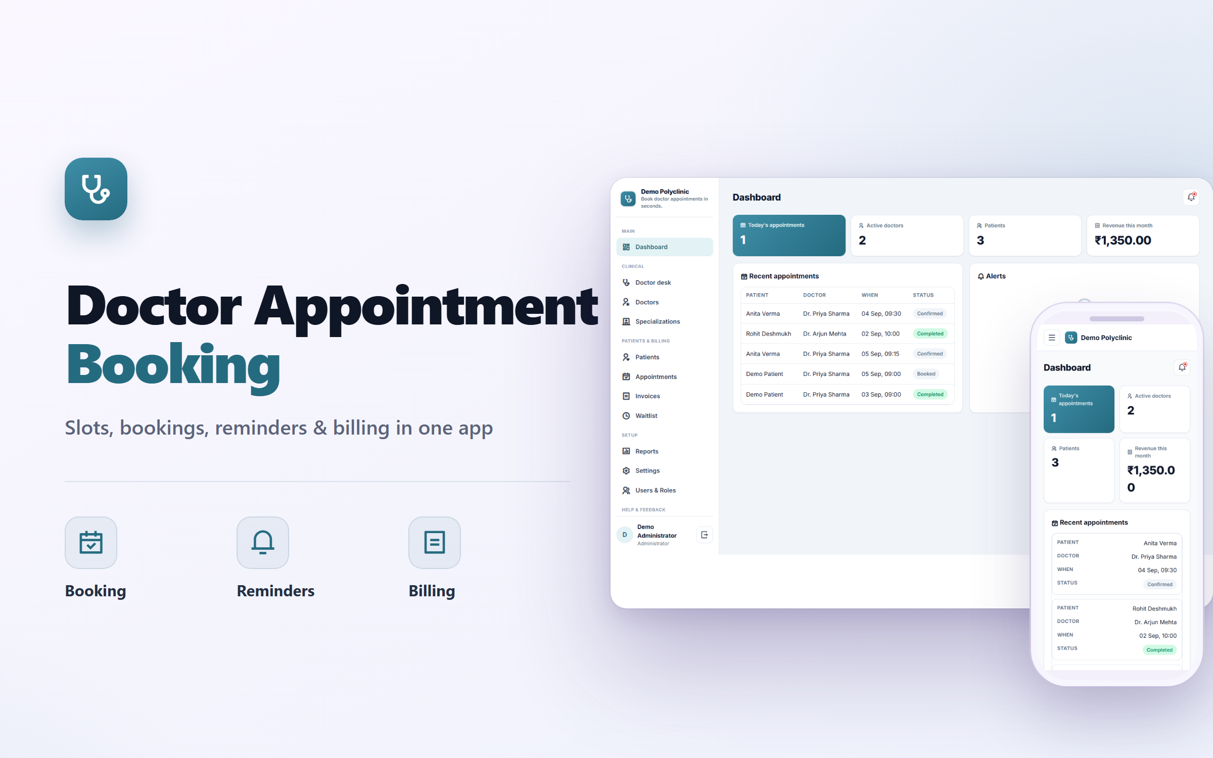 Doctor Appointment Booking Software