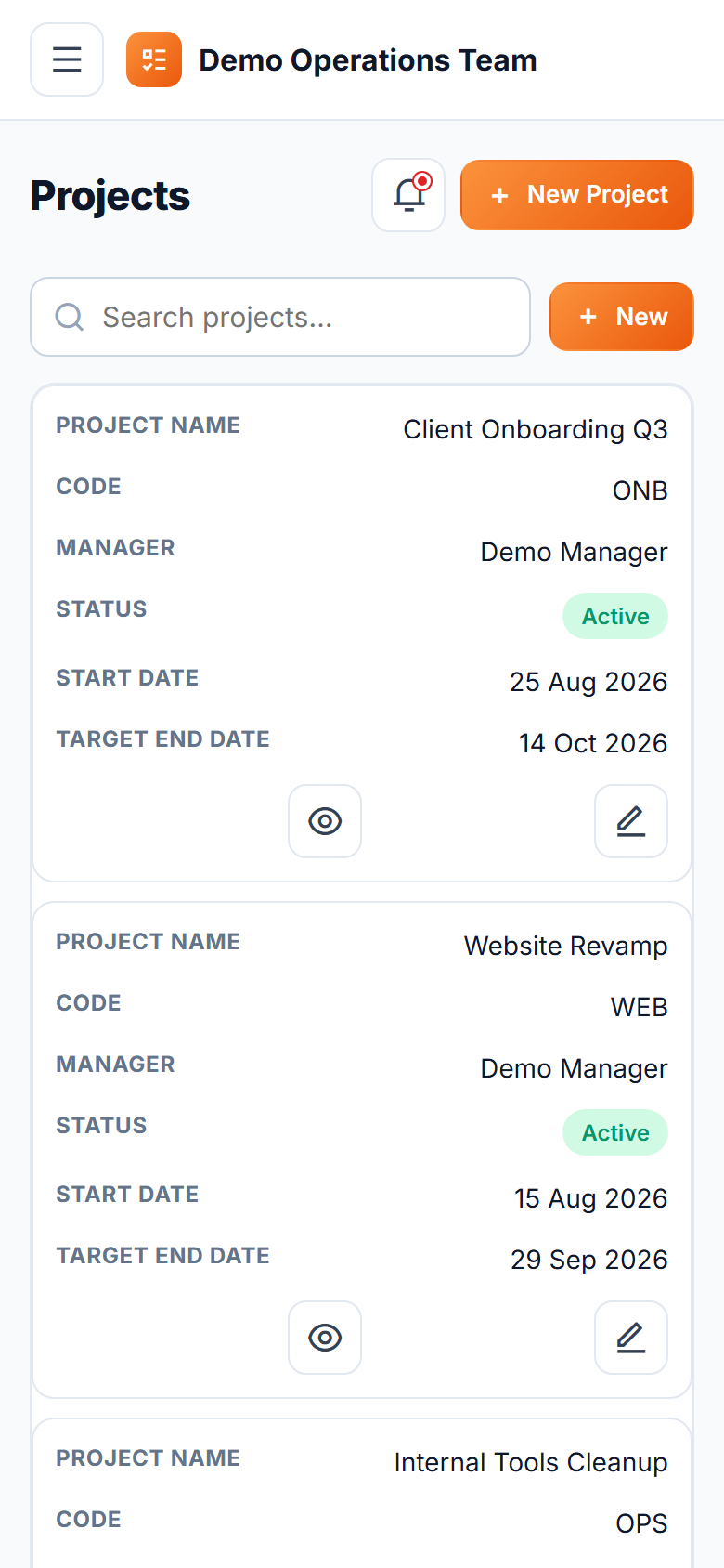 Employee Task & Daily Work Report Software screenshot