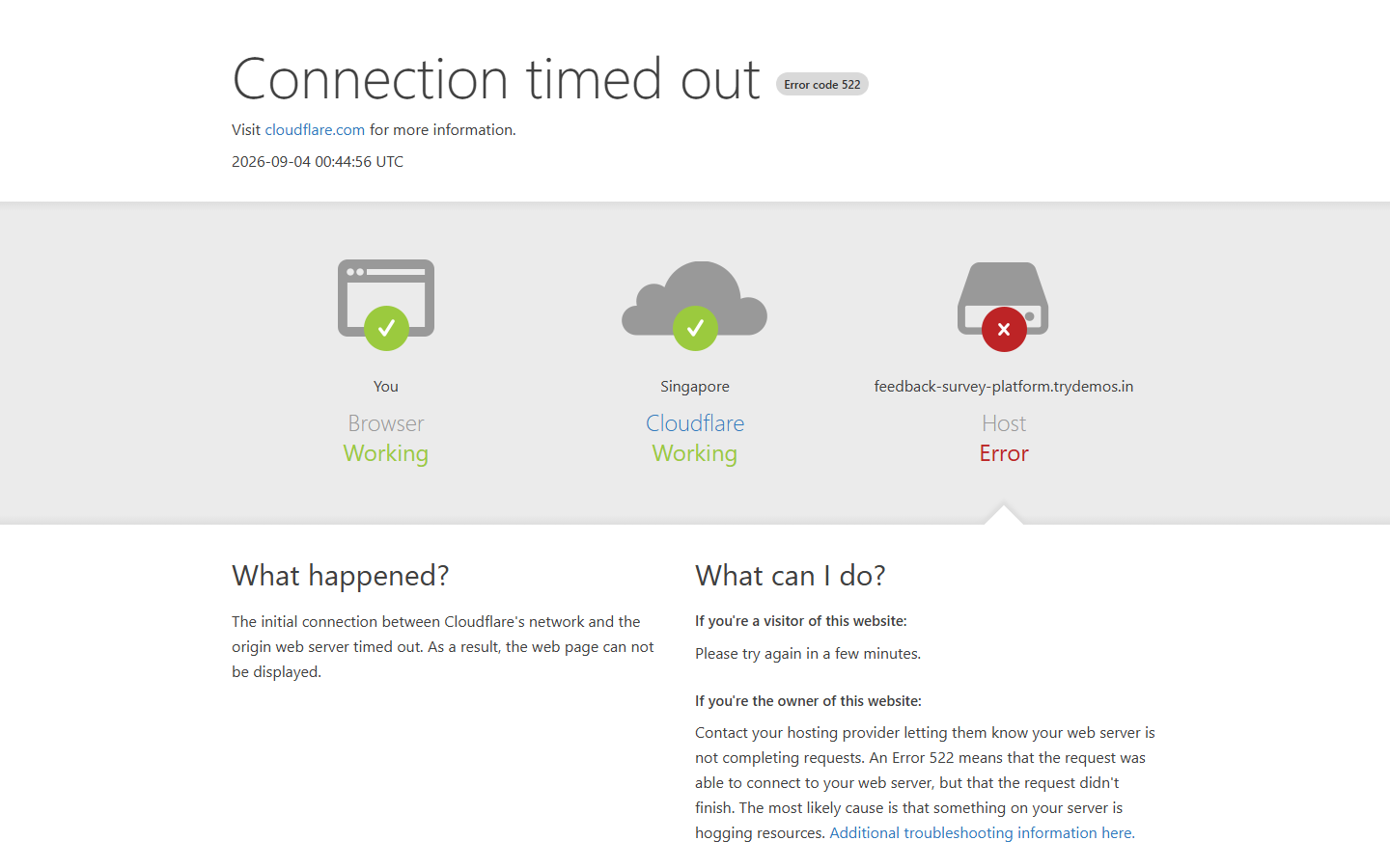 Customer Feedback & Survey Platform screenshot