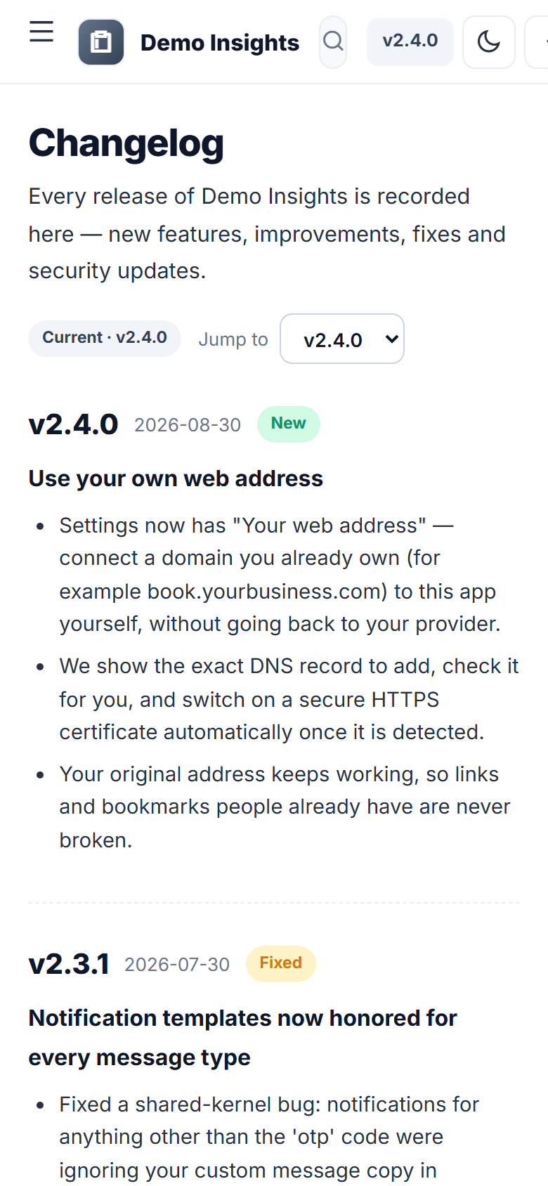 Customer Feedback & Survey Platform screenshot