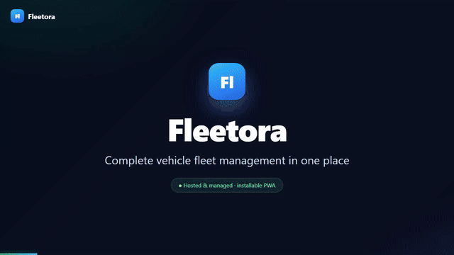 Fleetora animated preview