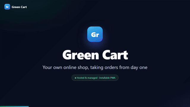 Fruits and Vegetables Online Store Software animated preview