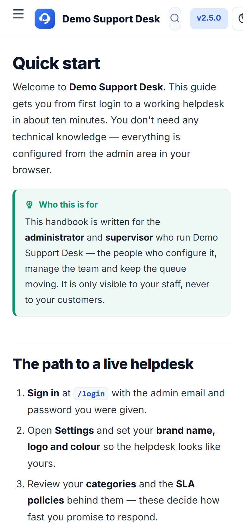Complaint & Grievance Ticketing System screenshot