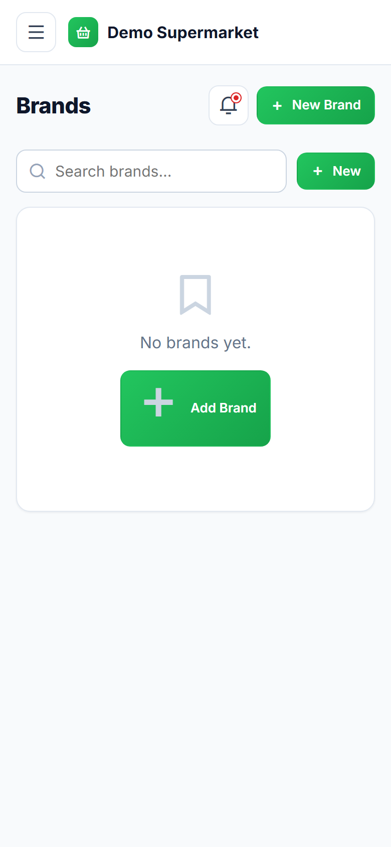 Supermarket & Grocery Billing POS Software screenshot