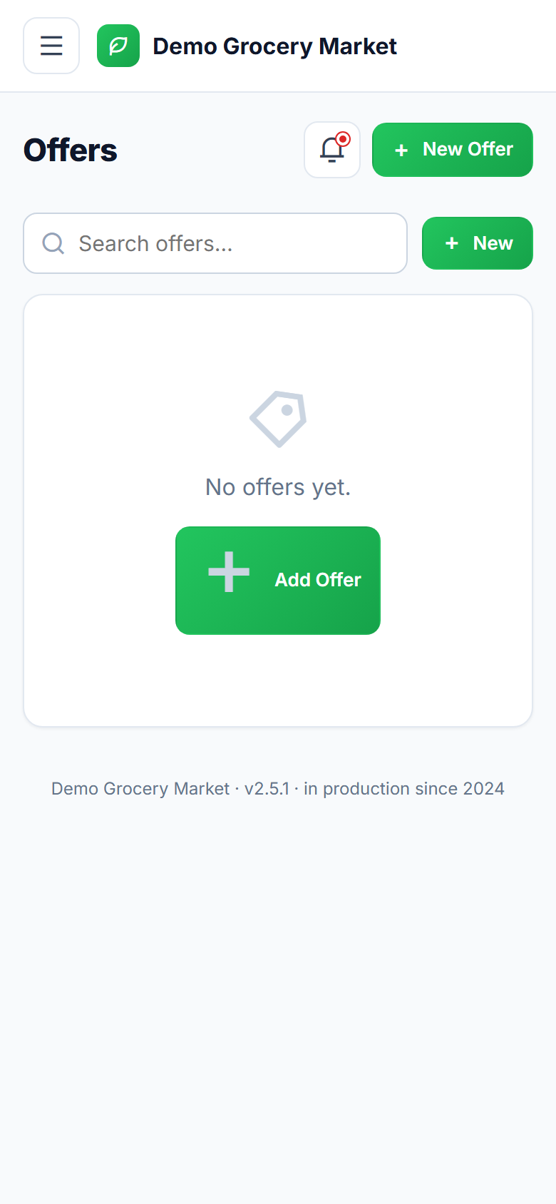 Multi-vendor Grocery & Vegetable Delivery Marketplace Software screenshot