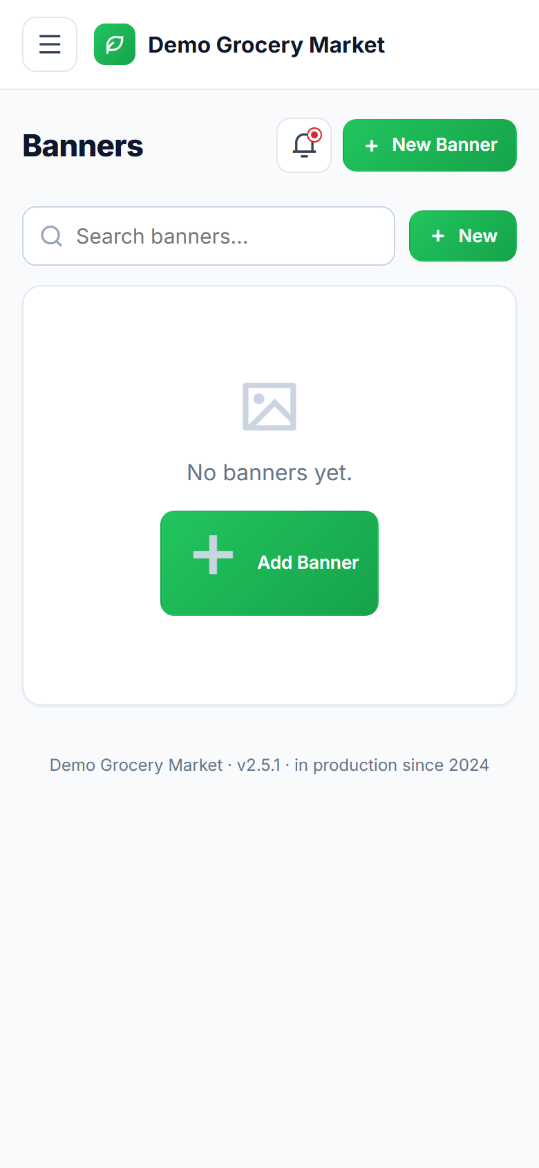 Multi-vendor Grocery & Vegetable Delivery Marketplace Software screenshot