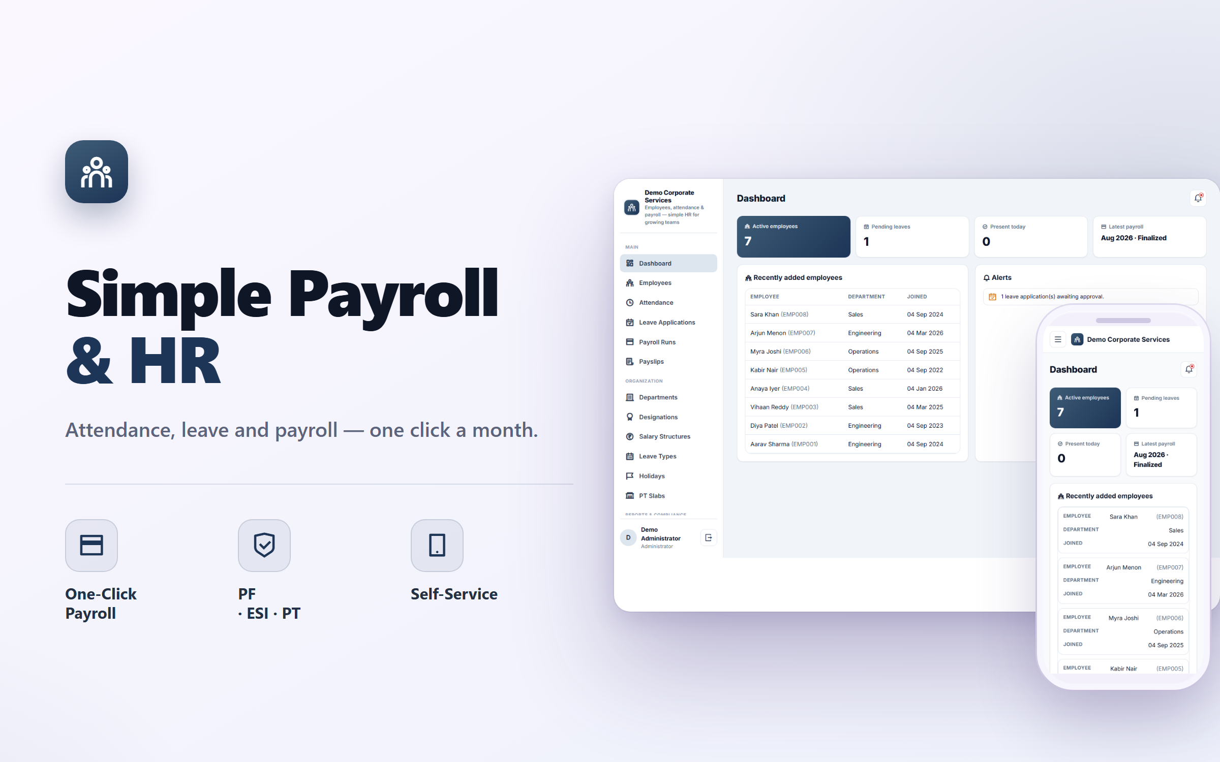 HR & Payroll Management Software