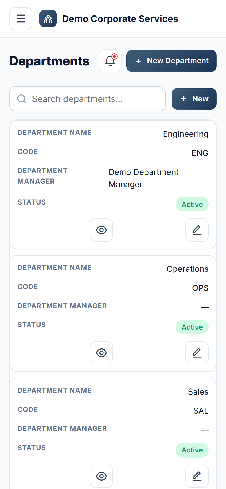 HR & Payroll Management Software screenshot