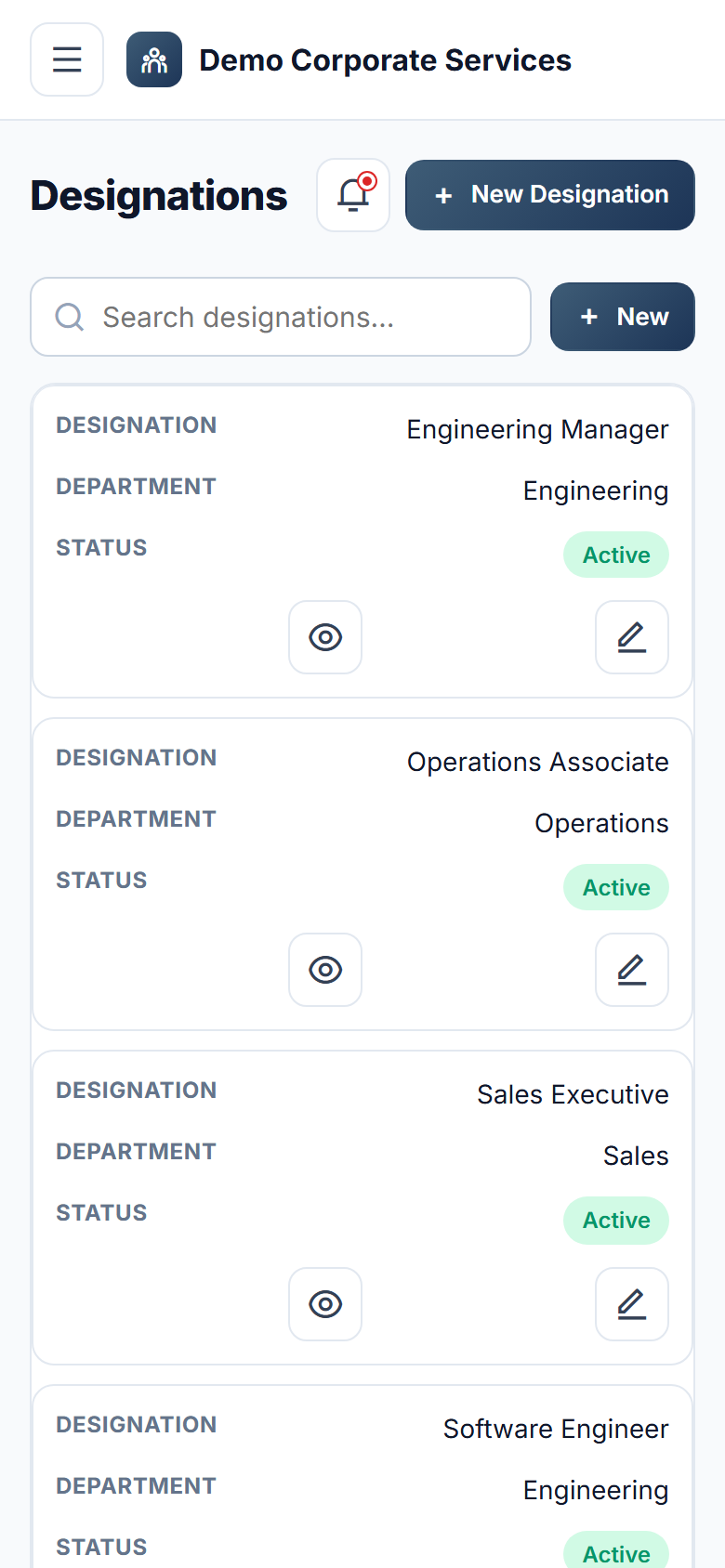 HR & Payroll Management Software screenshot