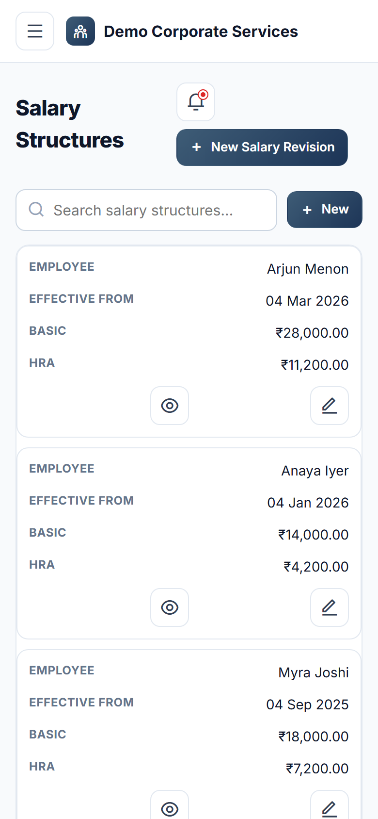 HR & Payroll Management Software screenshot