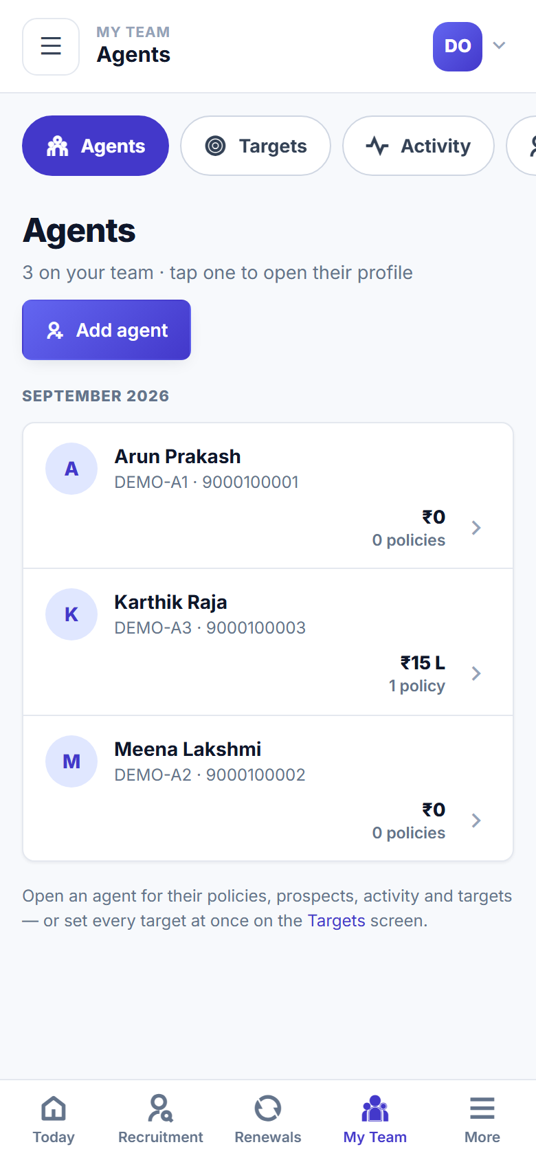 Insurance Agency Management Software screenshot