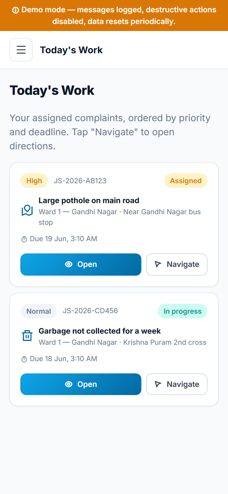 JanSetu screenshot