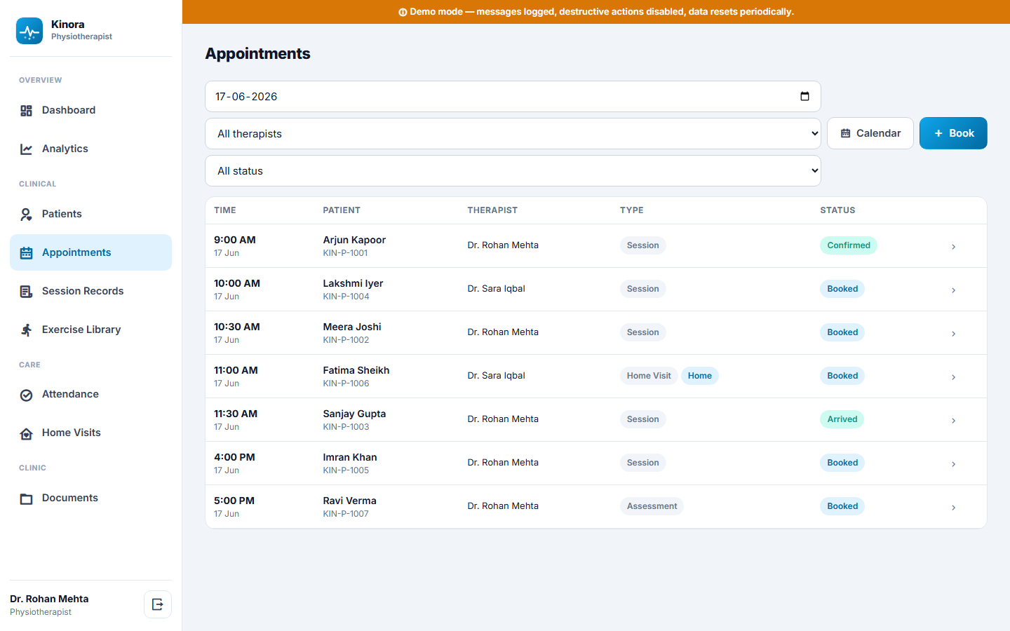 Kinora screenshot
