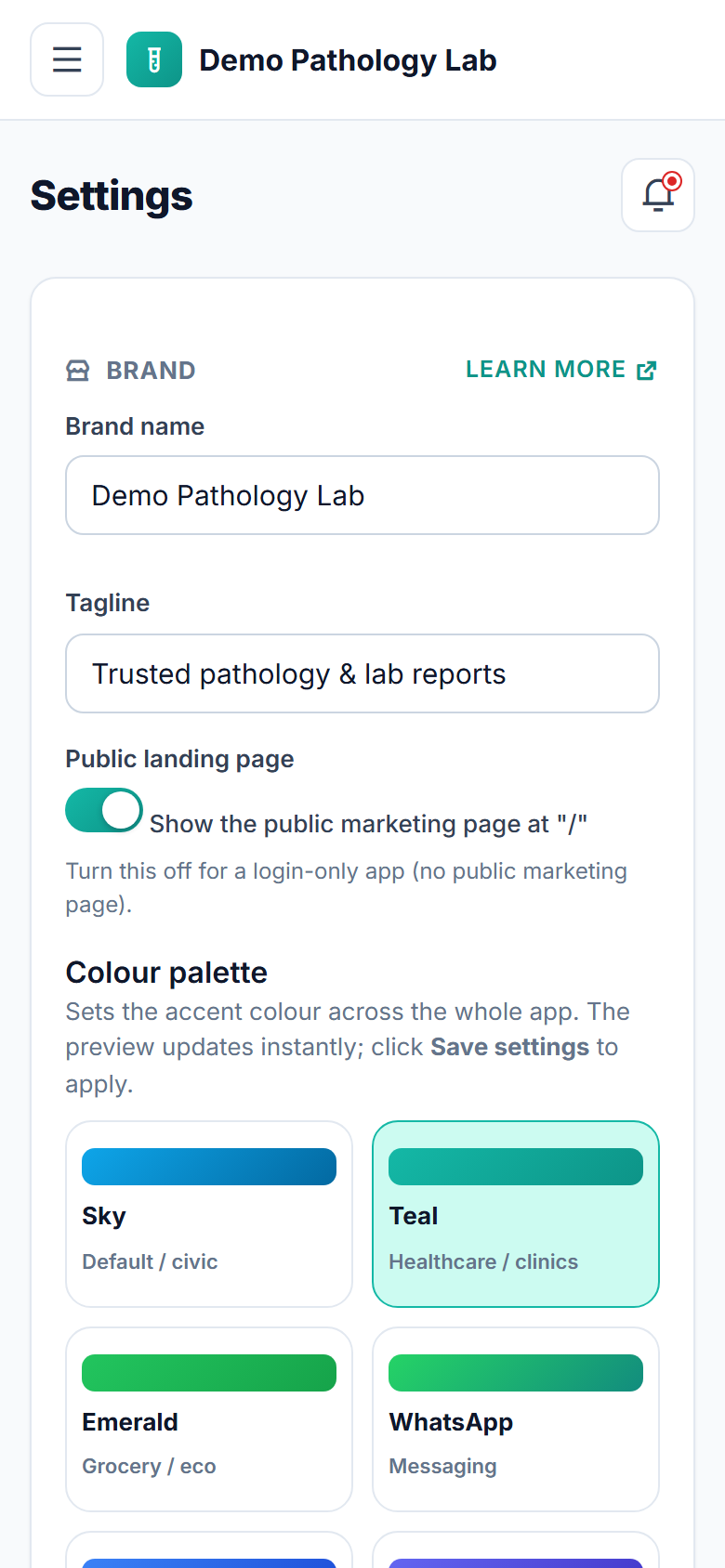 Pathology Lab Management & Report Software screenshot