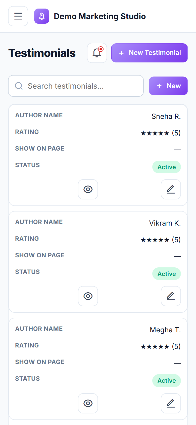 Landing Page & Sales Funnel Builder screenshot