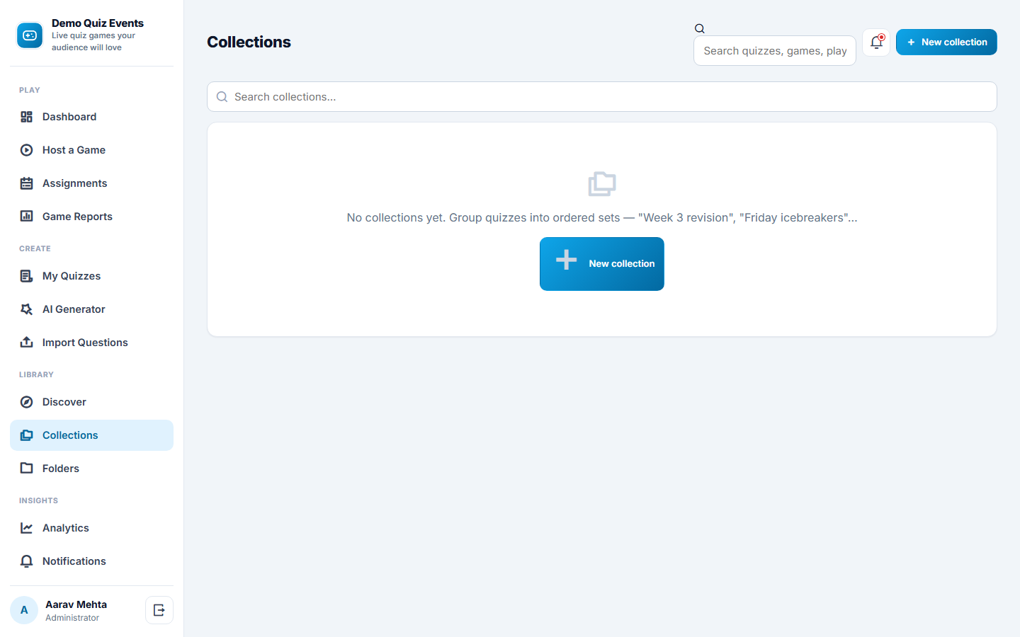 Live Quiz and Game Show Platform screenshot