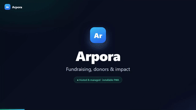 Arpora animated preview