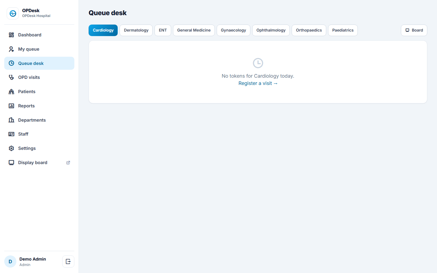 OPDesk screenshot