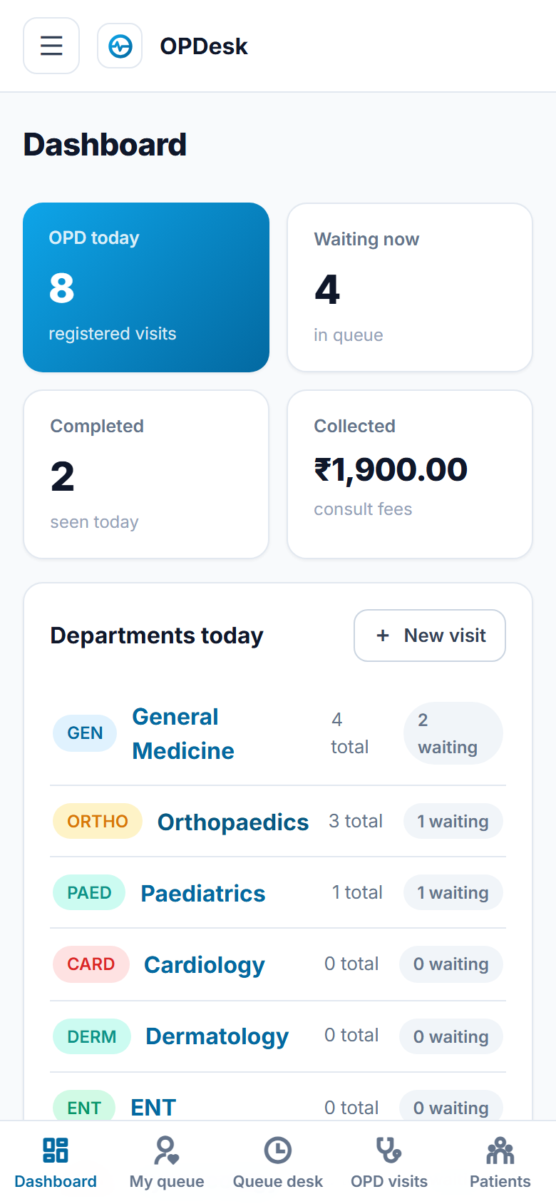 OPDesk screenshot