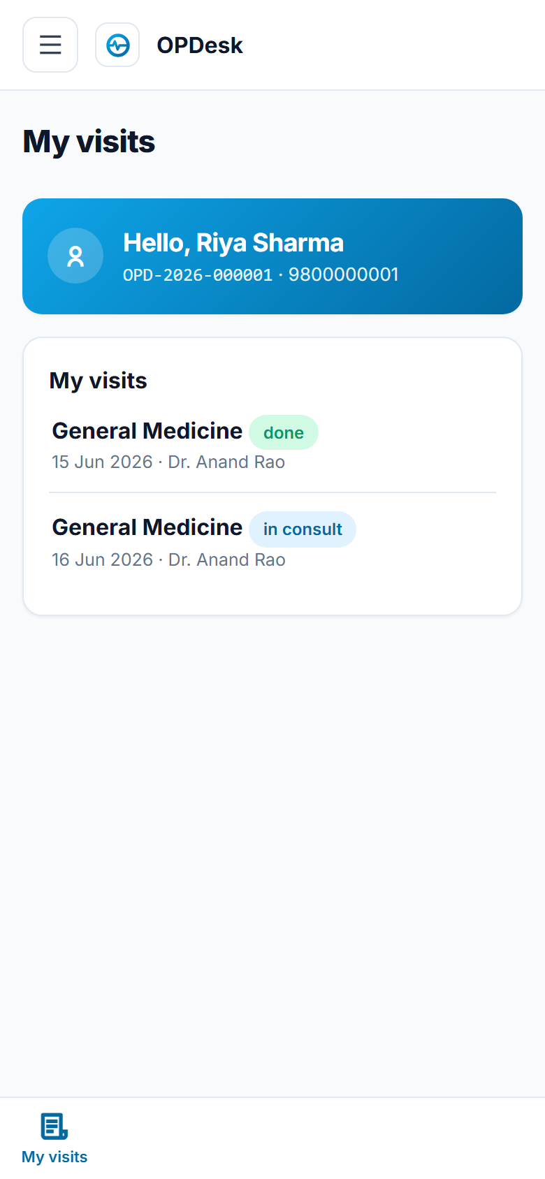 OPDesk screenshot