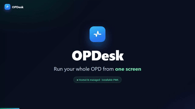 OPDesk animated preview