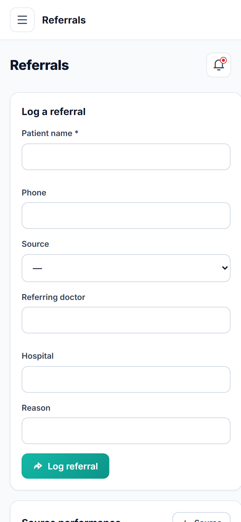 Physiotherapy Clinic Management Software screenshot