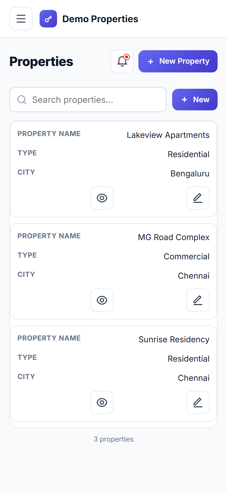 Landlord Rental Management screenshot
