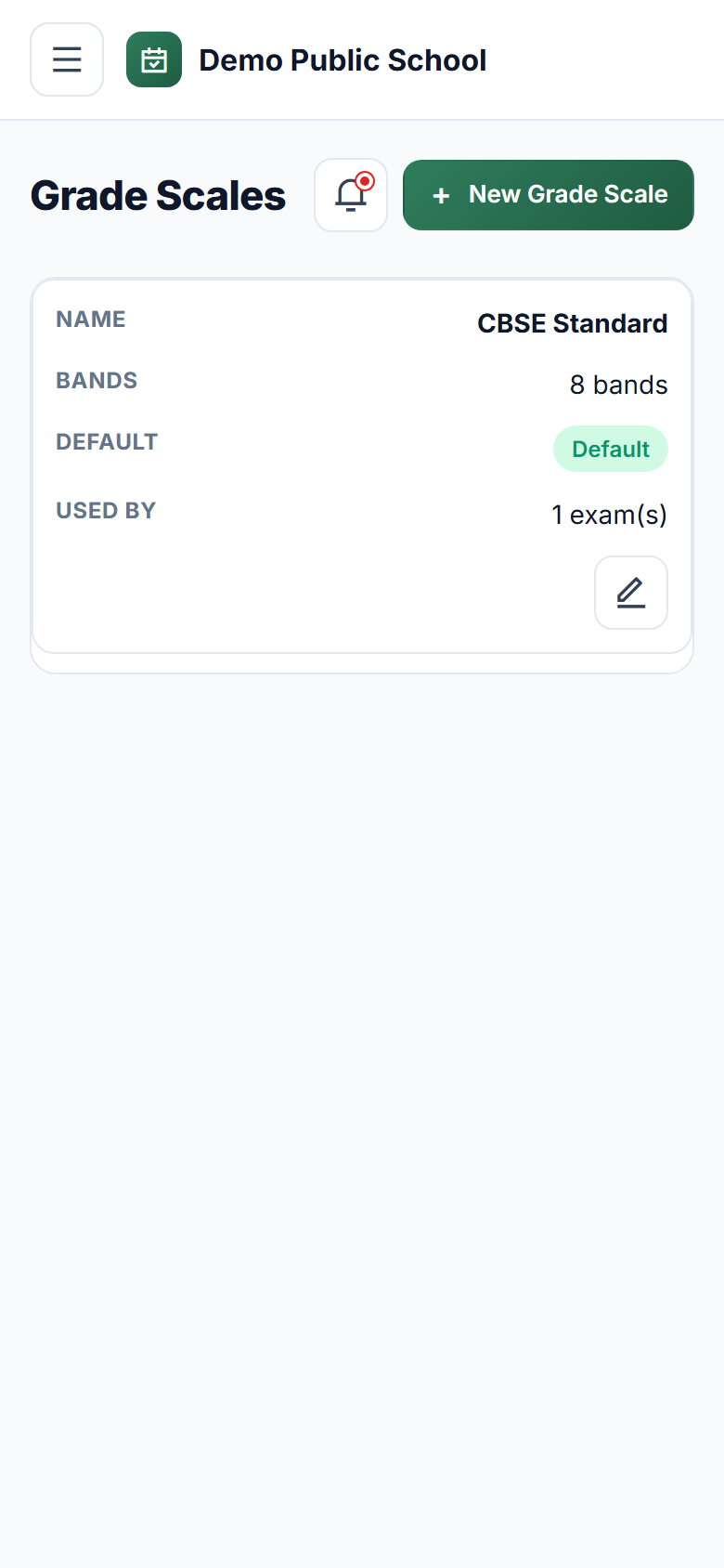Student Attendance & Report Card Software screenshot
