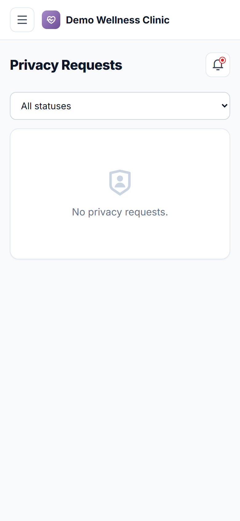 Mental Health Therapy Booking Software screenshot