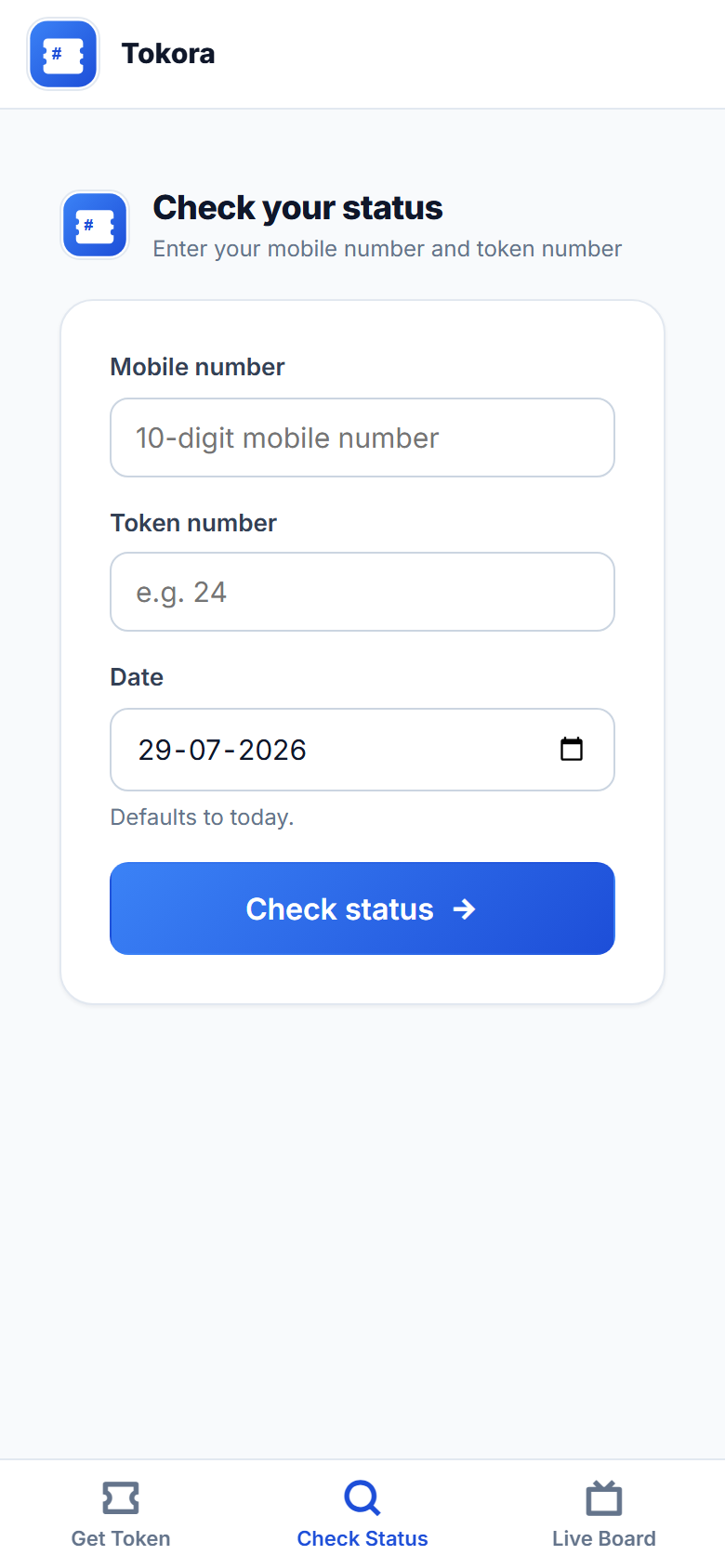 Tokora screenshot